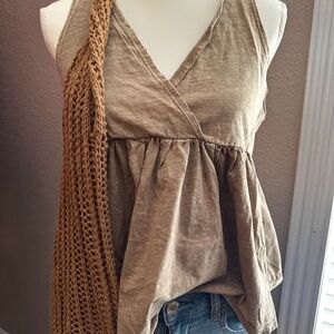 Brown Tank Top